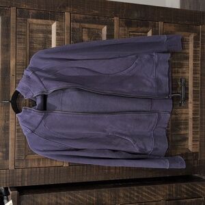 Lululemon dark purple scuba hoodie